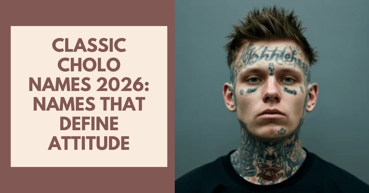 Classic Cholo Names