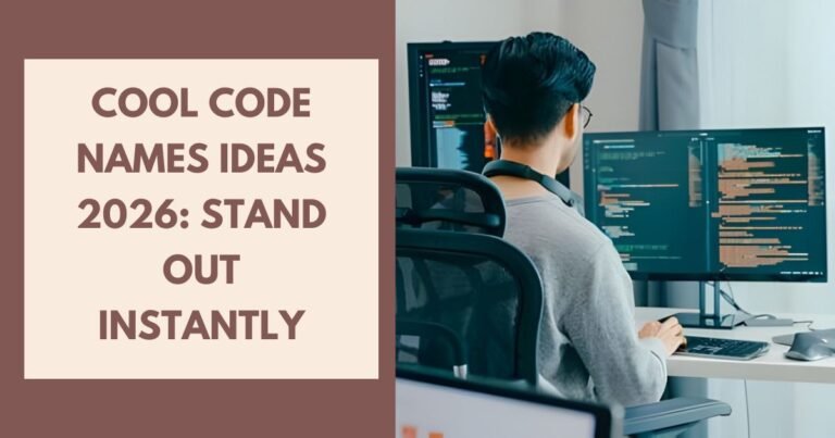 Cool Code Names Ideas