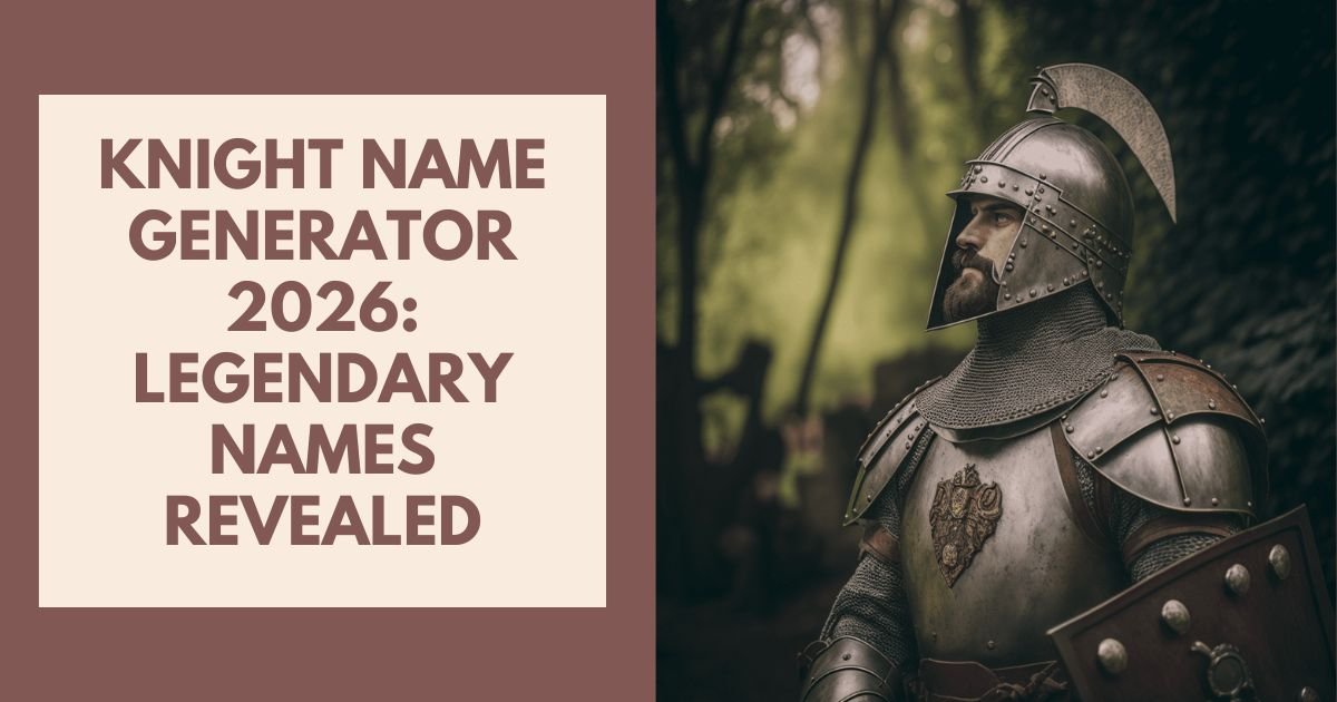 Knight Name Generator