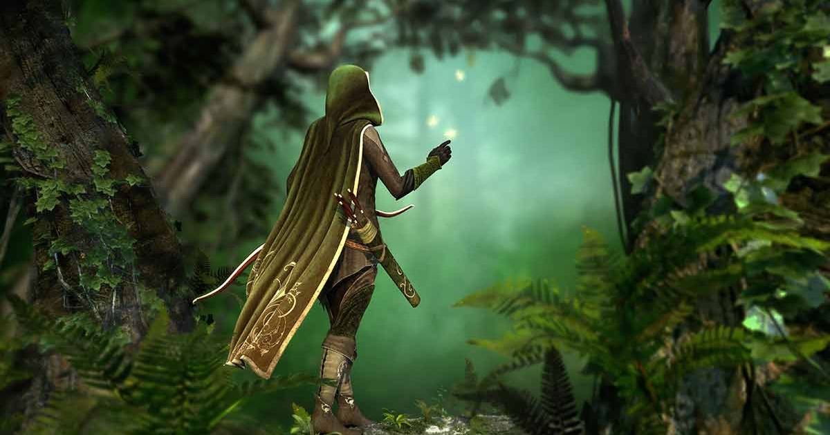 Magical forest names girl