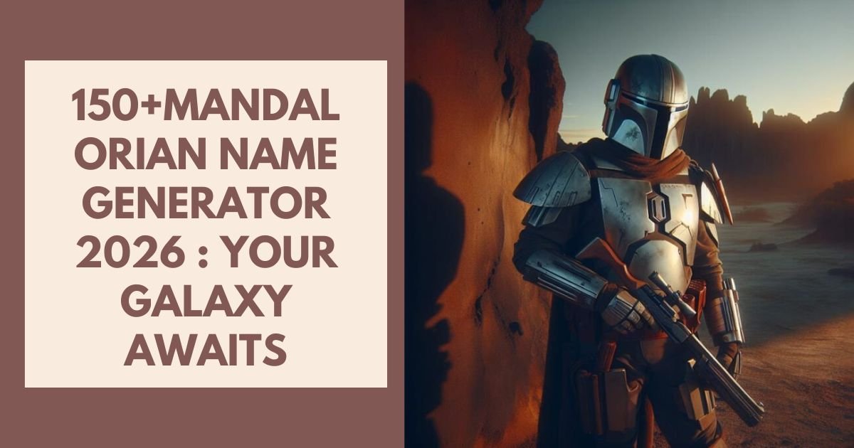 Mandalorian Name Generator