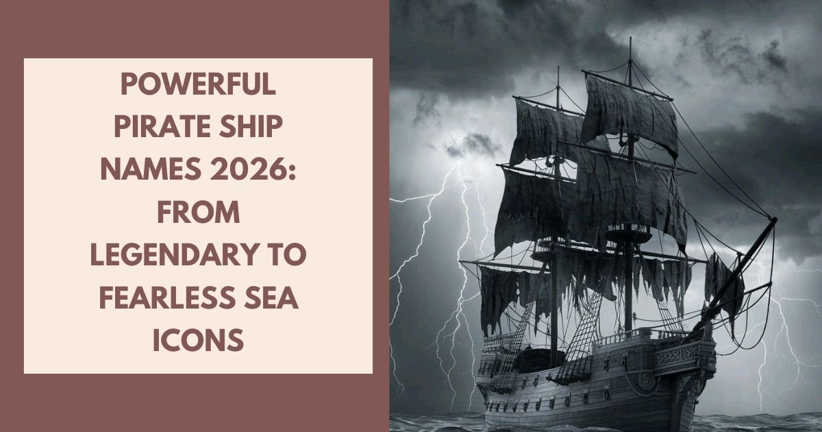 Powerful pirate ship names generator