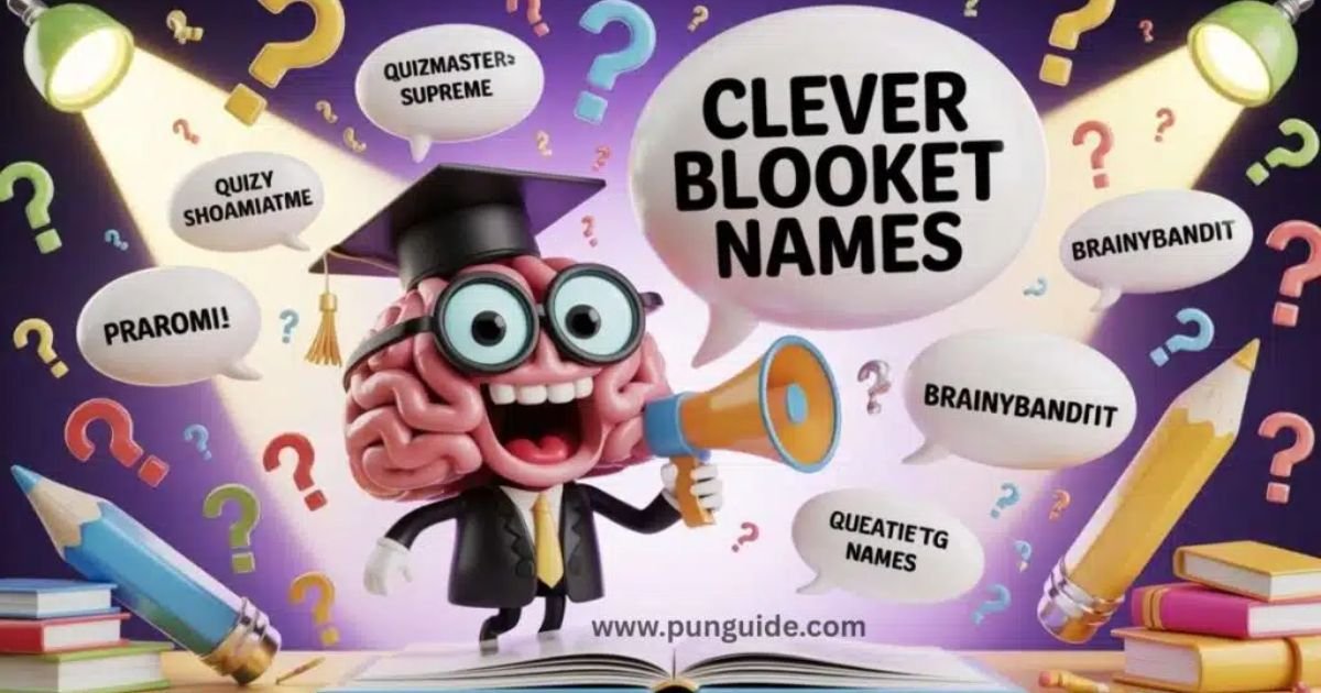 Clever Blooket Names