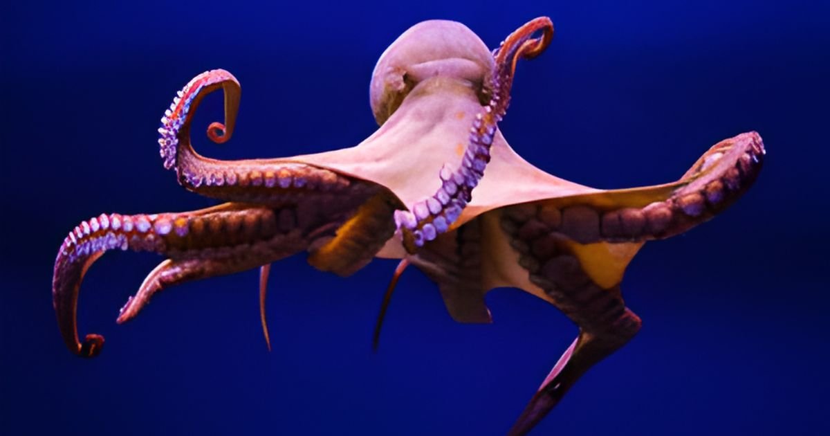 Catchy octopus cartoon