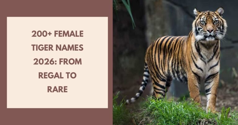 Female Tiger Names