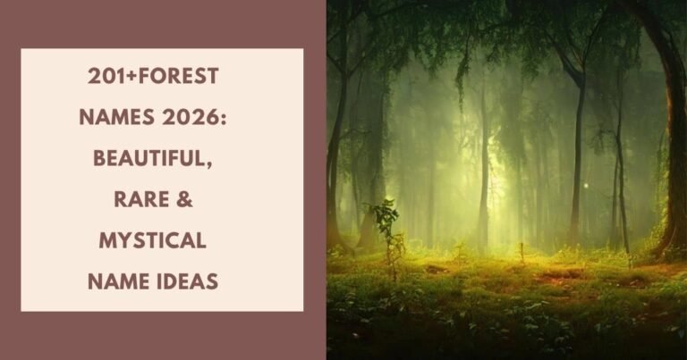 Forest Names