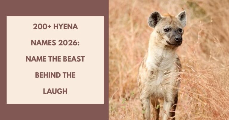 Hyena Names