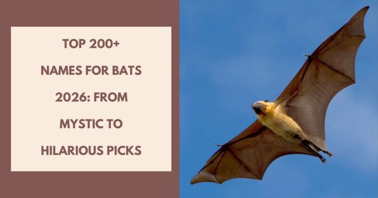 Names For Bats