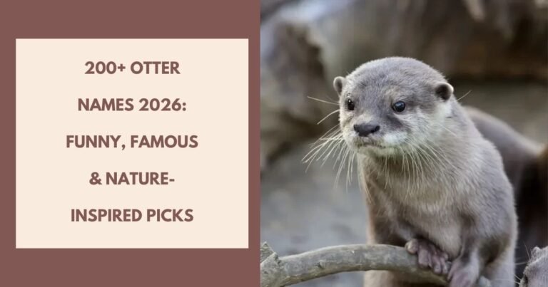 Otter Names