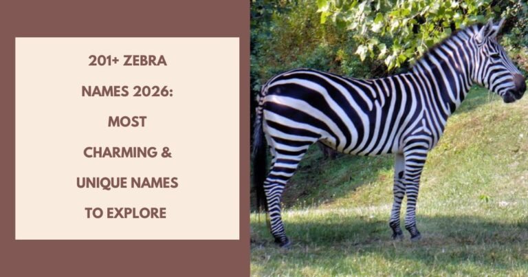 Zebra names