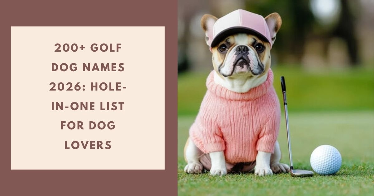 Golf Dog Names