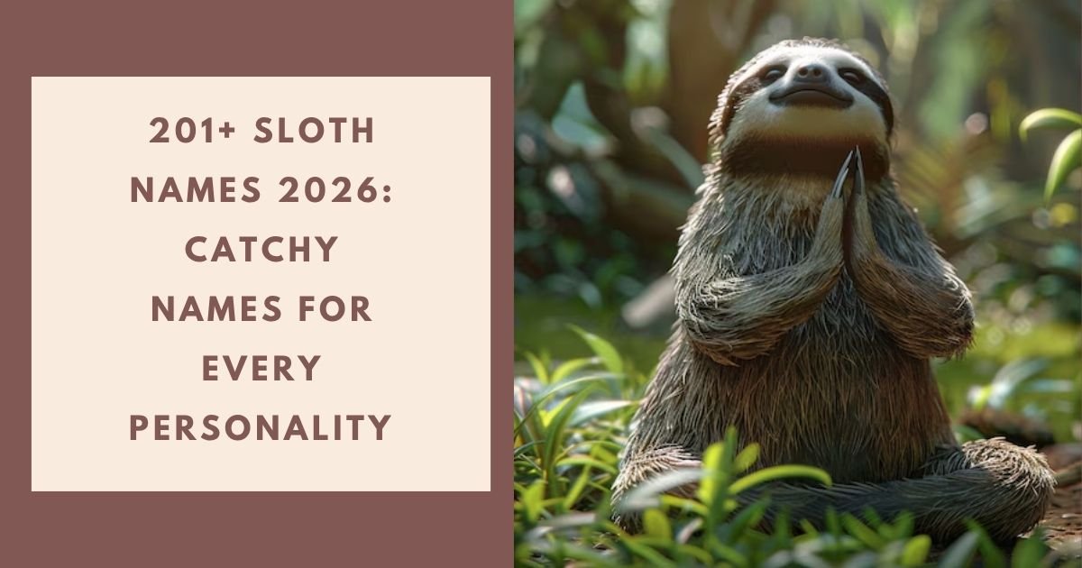 Sloth Names