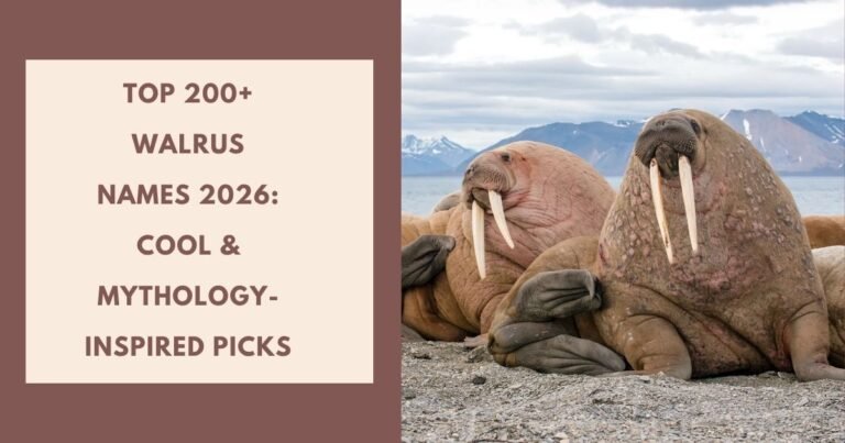 Walrus Names